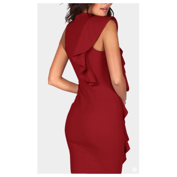 FLOUNCY MINI DRESS - Picture 4 of 8